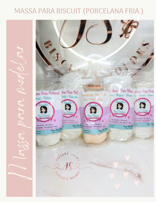 Massa para biscuit (Porcelana Fria)