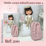 Molde Corpo INFANTIL para topo 4 Ref: 200